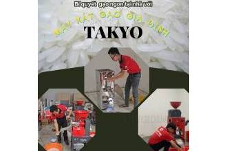 Máy xát gạo gia đình Takyo: Chấm dứt nỗi lo về gạo kém chất lượng